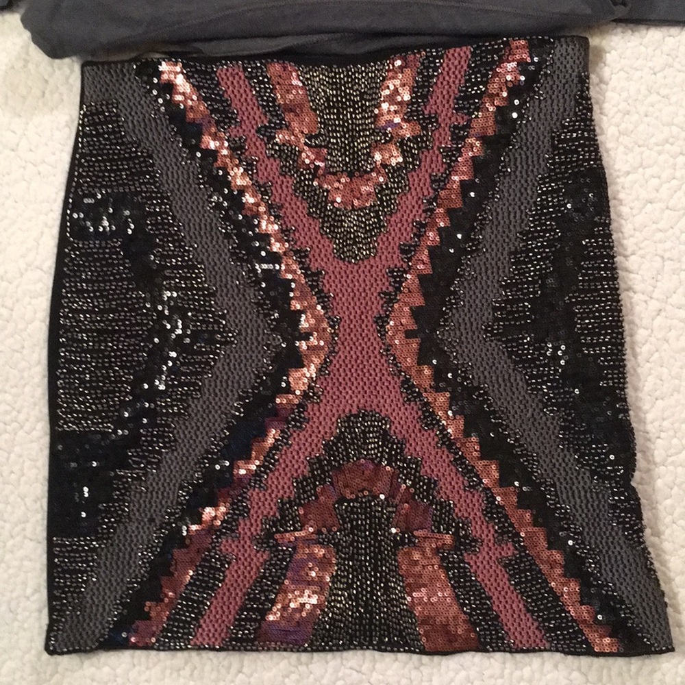 Beaded/sequin skirt